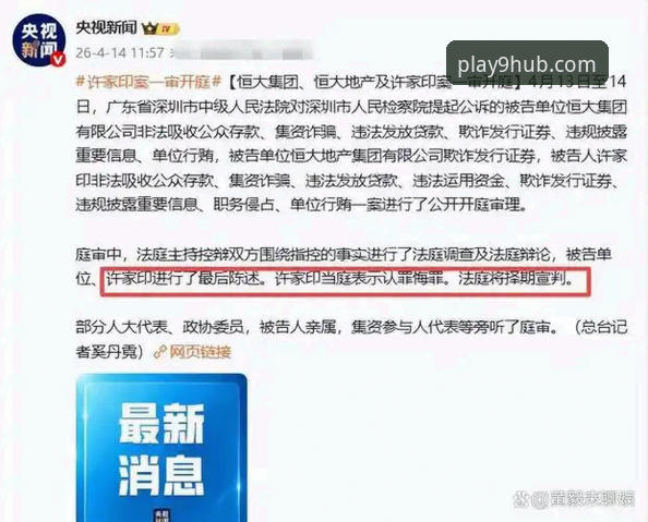 从“金元足球”到法庭审判：许家印案折射的企业风险与合规警示深度评测